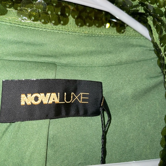 Fashion nova Shimmering Green Sequin Blazer - Picture 4 of 6